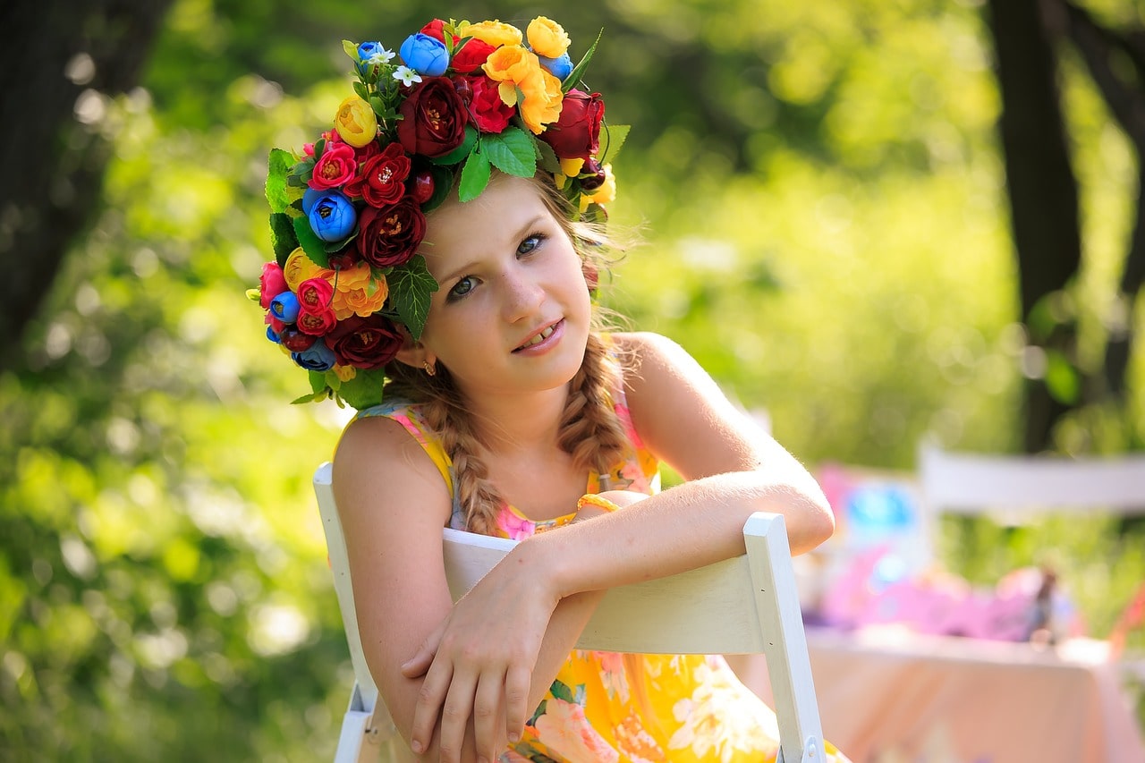 flowers name for girl