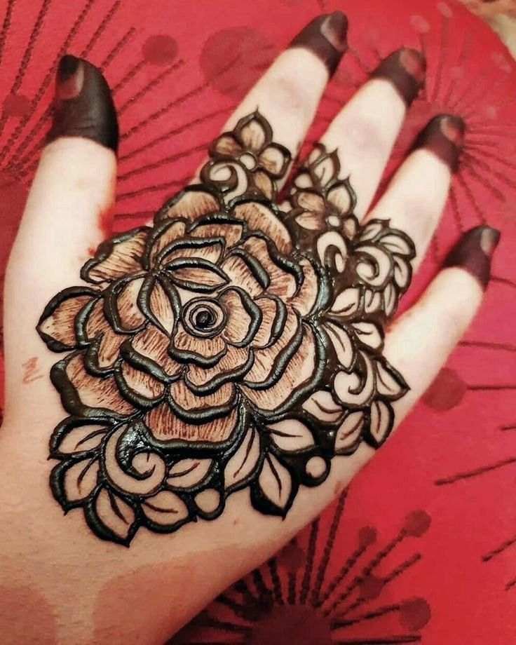Rose Flower Mehndi Design For Back And Front Hand Wow Rose Mehndi Rose Flower Mehndi Design For Back And Front Hand Wow Rose Mehndi