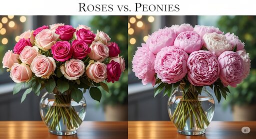Roses vs. Peonies: The Ultimate Showdown for Stunning Floral Arrangements