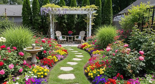 Blooming Beauty: Transform Your Backyard with Stunning Flower Garden Designs
