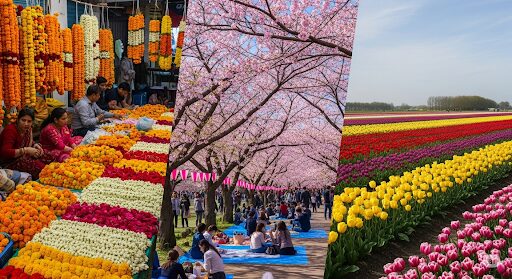 Petals of Celebration: Exploring Floral Festivals Across the Globe