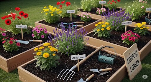 Rooting for Success: The Ultimate Guide to Choosing Soil for Vibrant Flower Beds